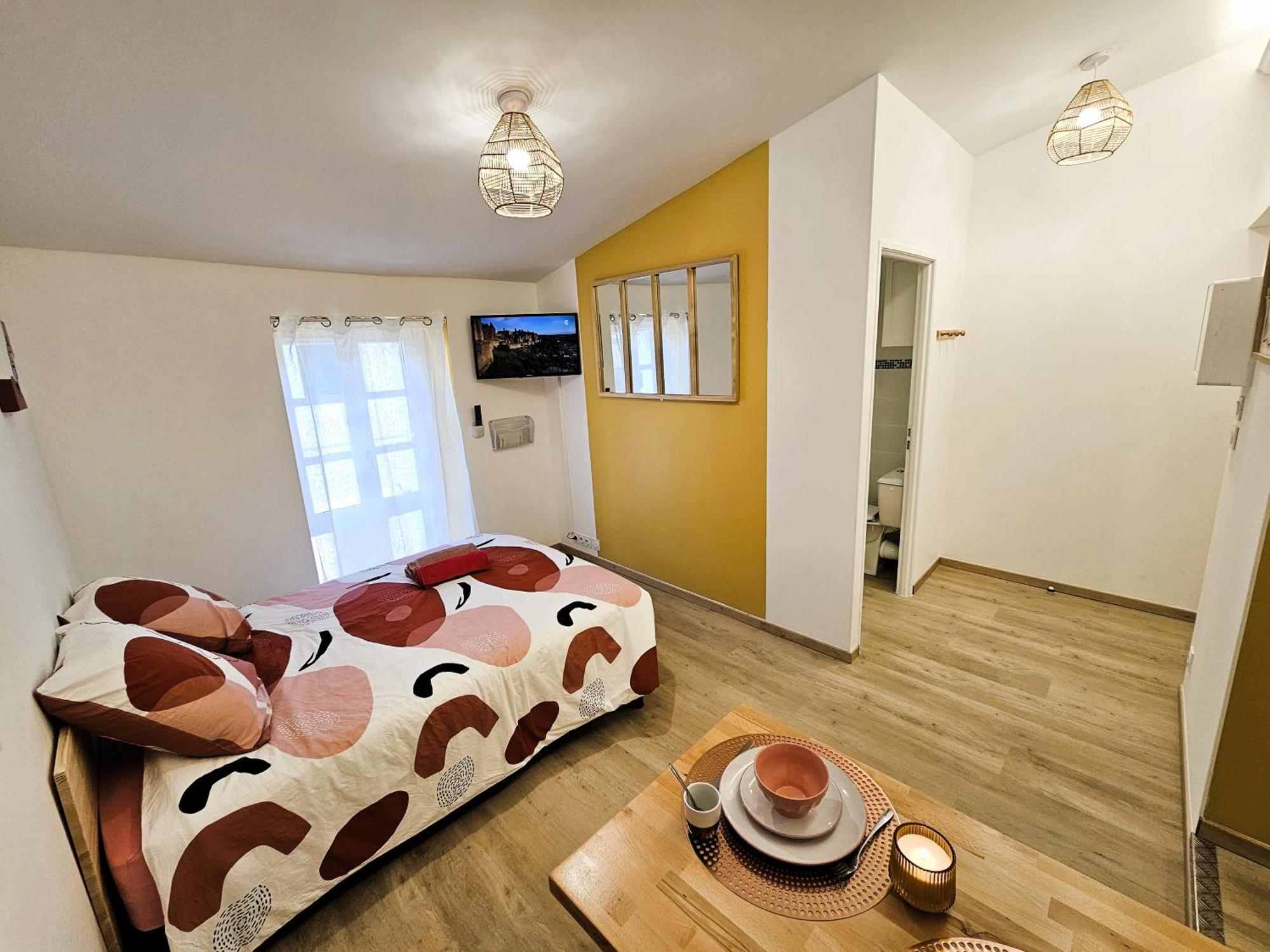 קרקסון Tout Confort ! Centre-Ville, Climatisation, Parking, Wifi, Calme, Tv מראה חיצוני תמונה